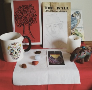 * dia de los muertos altar *